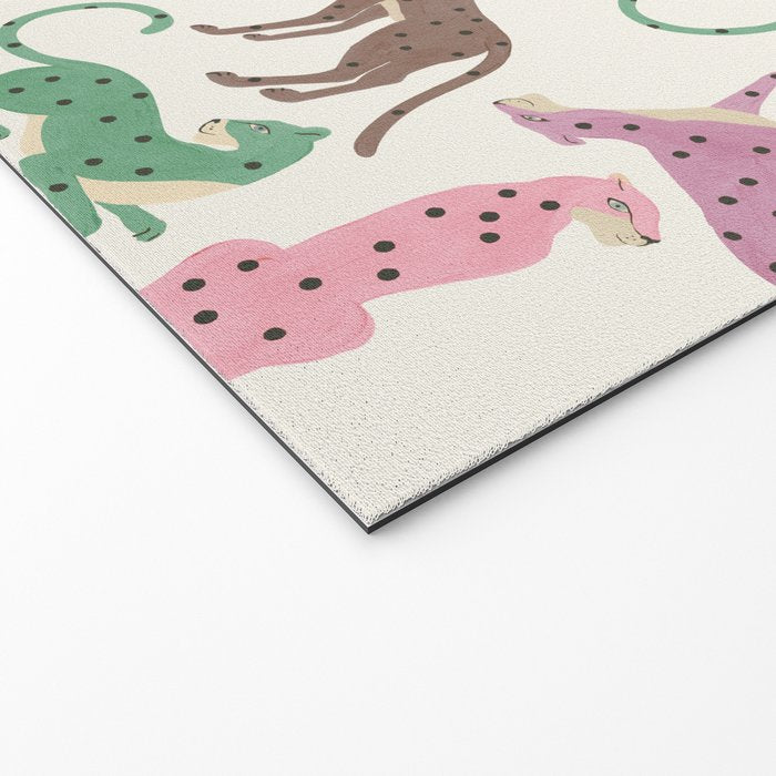 Cheetah Poster Welcome Mat Gallery Image 2