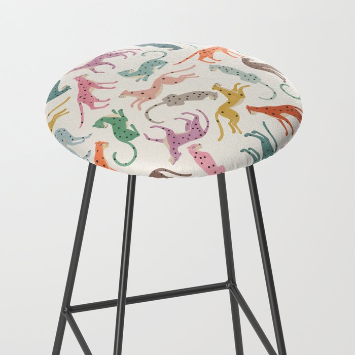 Cheetah Poster Stool Gallery Image 2