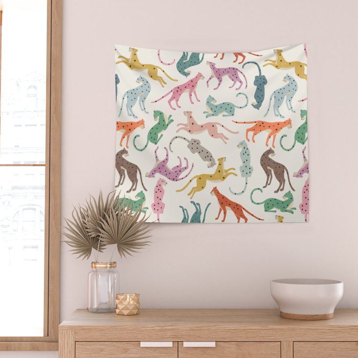 Cheetah Poster Wall Tapestry Gallery Image 2