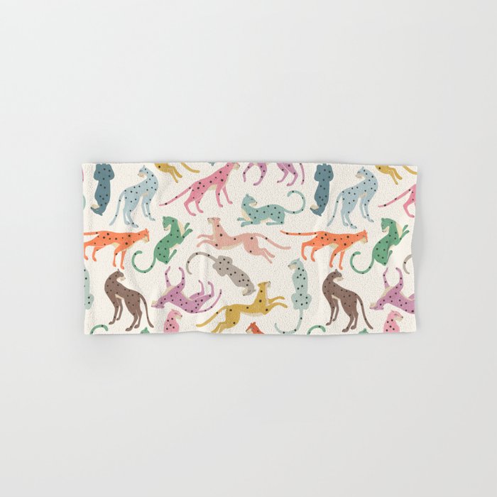 Cheetah Poster Bath Towel Gallery Image 1