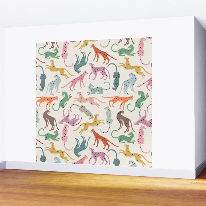 Cheetah Poster Wall Mural Gallery Image 2