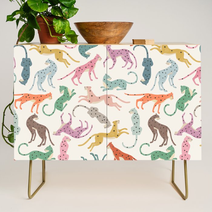 Cheetah Poster Credenza Gallery Image 1