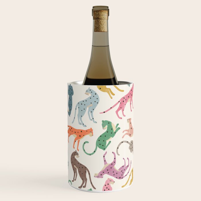 Cheetah Poster Wine Chiller Gallery Image 2
