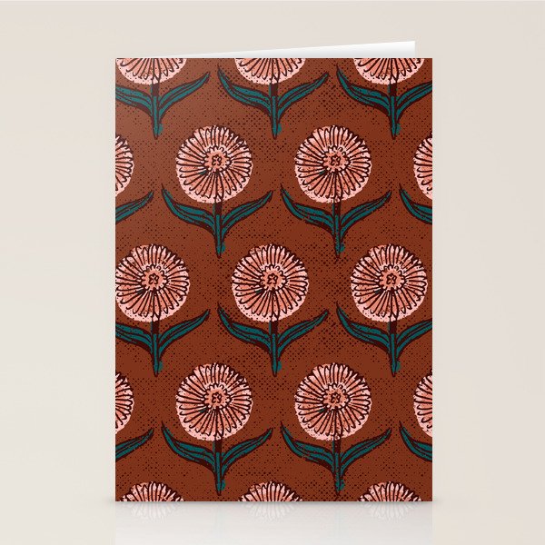 DAHLIA FLOWER Stationery Card Gallery Image 2