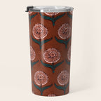 DAHLIA FLOWER Travel Mug Gallery Image 3