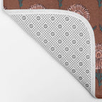 DAHLIA FLOWER Bath Mat Gallery Image 2