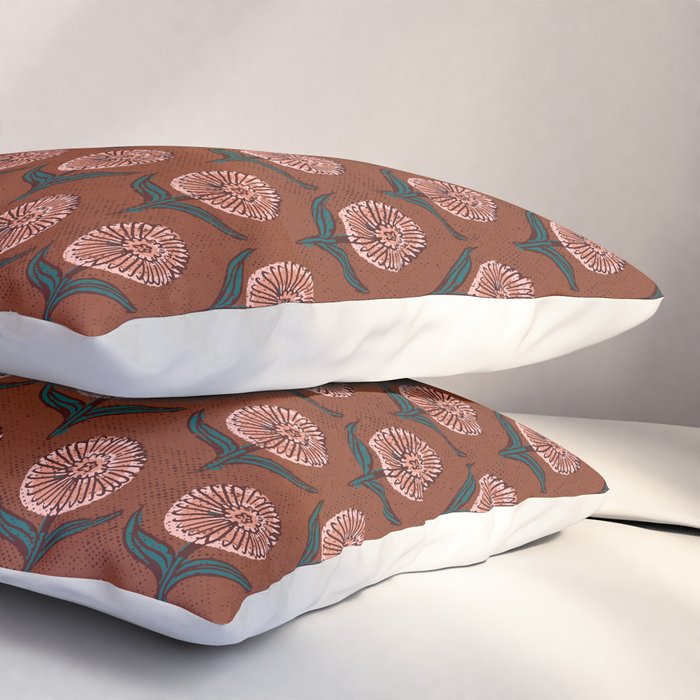 DAHLIA FLOWER Pillow Sham Gallery Image 3