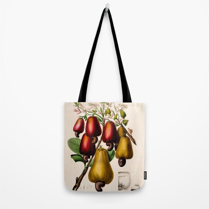 Cashew from "Flore dâAmÃ©rique" by Ãtienne Denisse, 1840s Tote Bag Gallery Image 2