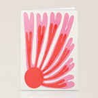 Tart & Amaranth: Wild Flower | Matisse Foliage Paper Cutouts Stationery Card Gallery Image 2