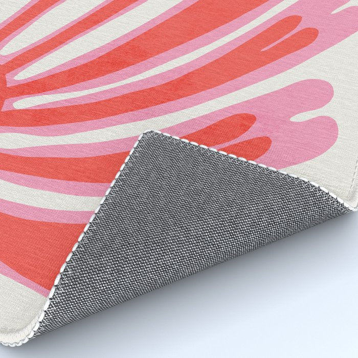 Tart & Amaranth: Wild Flower | Matisse Foliage Paper Cutouts Rug Gallery Image 4