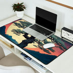 The Night Father - A Contemporary Ukiyo-e Nature Landscape Desk Mat Gallery Image 2