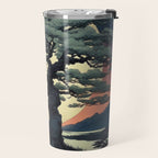 The Night Father - A Contemporary Ukiyo-e Nature Landscape Travel Mug Gallery Image 2