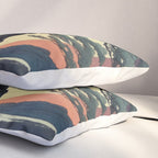 The Night Father - A Contemporary Ukiyo-e Nature Landscape Pillow Sham Gallery Image 3