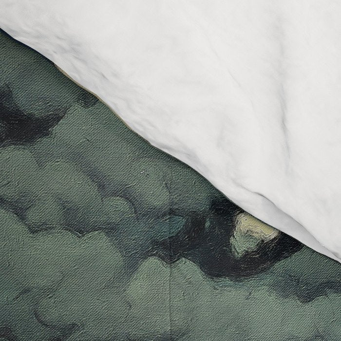 The Night Father - A Contemporary Ukiyo-e Nature Landscape Comforter Gallery Image 4