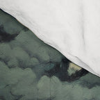 The Night Father - A Contemporary Ukiyo-e Nature Landscape Comforter Gallery Image 4