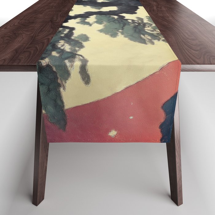 The Night Father - A Contemporary Ukiyo-e Nature Landscape Table Runner Gallery Image 1
