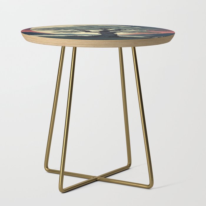 The Night Father - A Contemporary Ukiyo-e Nature Landscape Side Table Gallery Image 1