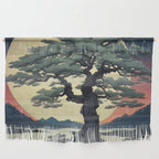 The Night Father - A Contemporary Ukiyo-e Nature Landscape Wall Hanging Gallery Image 1