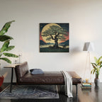 The Night Father - A Contemporary Ukiyo-e Nature Landscape Wood Wall Art Gallery Image 2