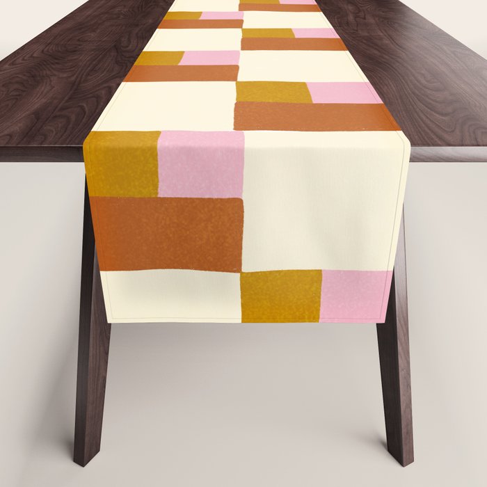 Desert Checkerboard Table Runner Gallery Image 1