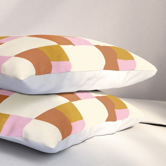 Desert Checkerboard Pillow Sham Gallery Image 3