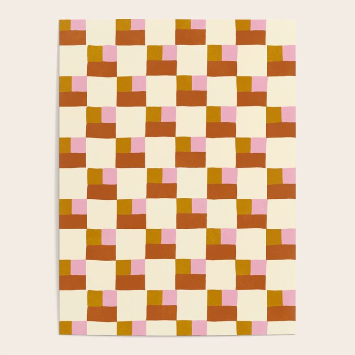 Desert Checkerboard Poster Gallery Image 4