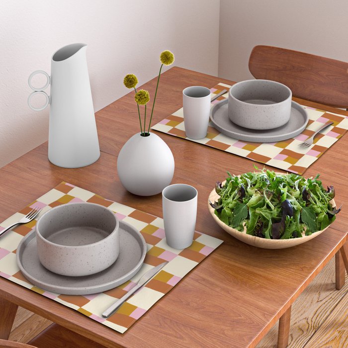 Desert Checkerboard Placemat Gallery Image 2
