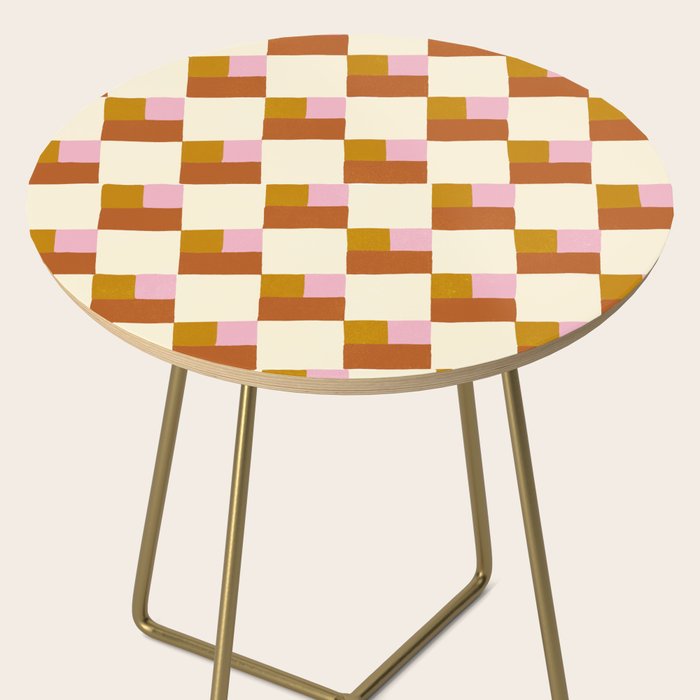 Desert Checkerboard Side Table Gallery Image 2