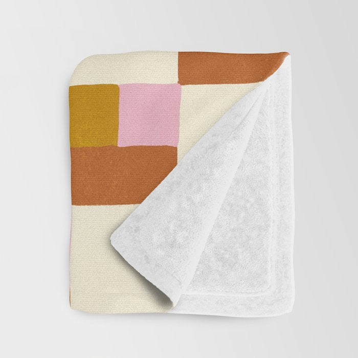 Desert Checkerboard Throw Blanket Gallery Image 3