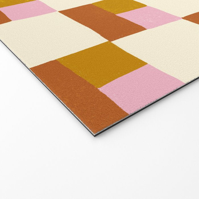 Desert Checkerboard Welcome Mat Gallery Image 2