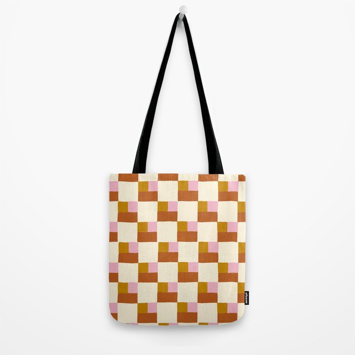 Desert Checkerboard Tote Bag Gallery Image 2