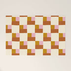 Desert Checkerboard Welcome Mat Gallery Image 1