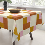 Desert Checkerboard Tablecloth Gallery Image 3