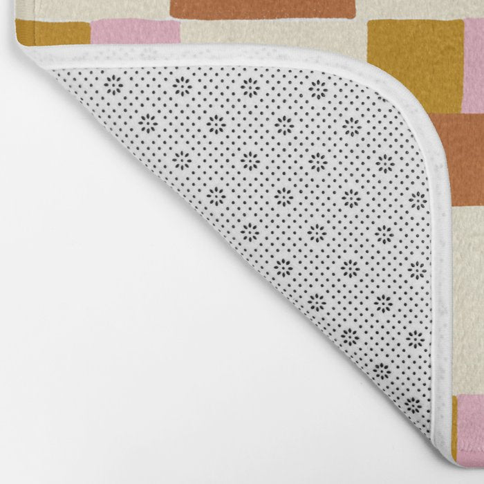 Desert Checkerboard Bath Mat Gallery Image 2