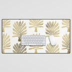 Palm Tree - Gold Palette Desk Mat Gallery Image 1