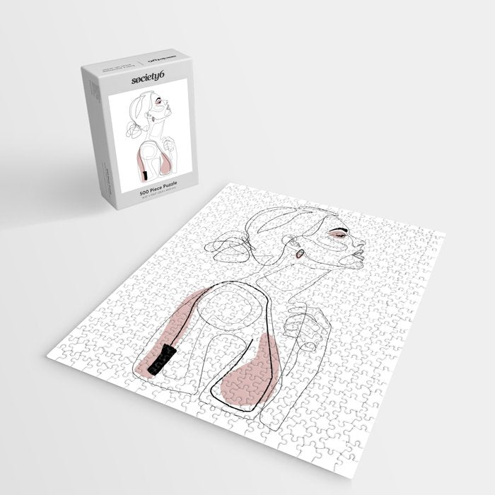 Blush Beauty Jigsaw Puzzle Gallery Image 2