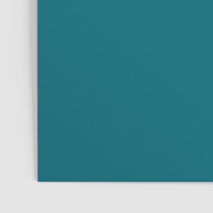 Solid Teal  Poster Gallery Image 3