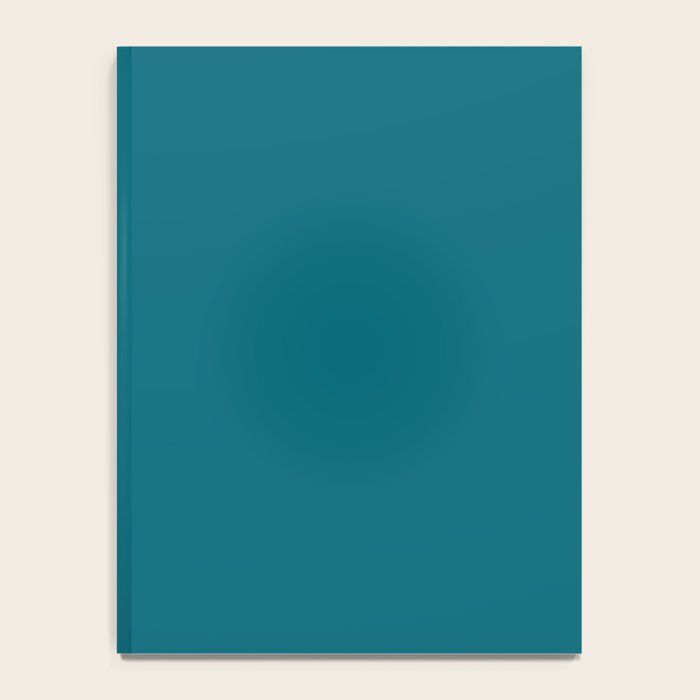 Solid Teal  Notebook Gallery Image 4