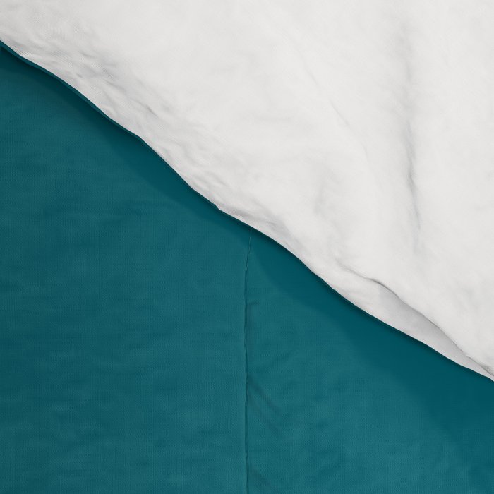 Solid Teal  Comforter Gallery Image 4