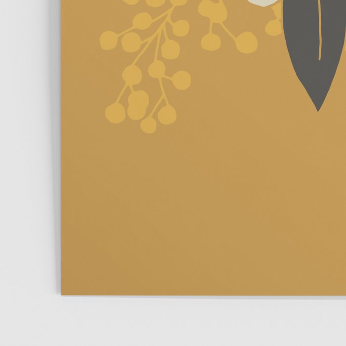 Glam Florals - Gold Poster Gallery Image 3