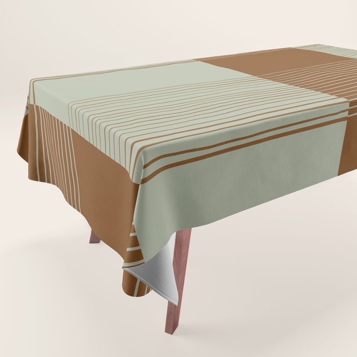 Sage and Sienna Tablecloth Gallery Image 1
