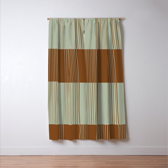 Sage and Sienna Window Curtain Gallery Image 3