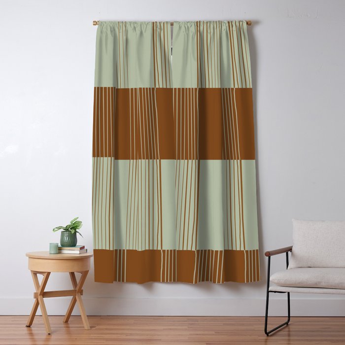 Sage and Sienna Window Curtain Gallery Image 5