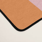 Striped Archway Bold Color Block Pattern in Pink, Green, and Orange Desk Mat Gallery Image 4