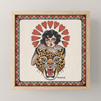 Untamed love  Mini Art Print Gallery Image 1