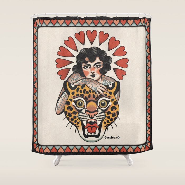 Untamed love  Shower Curtain Gallery Image 1