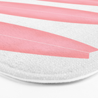Surfboards in Pink Bath Mat Gallery Image 3