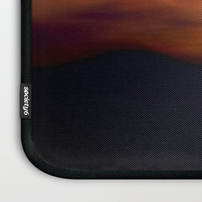Afterglow II - abstract sunset nature Maine photography Laptop Sleeve Gallery Image 3