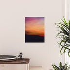 Afterglow II - abstract sunset nature Maine photography Poster Gallery Image 2