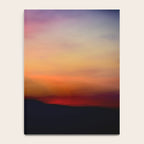Afterglow II - abstract sunset nature Maine photography Notebook Gallery Image 4